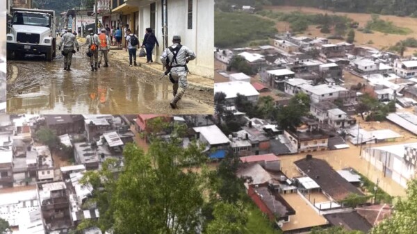 Aplican Plan DN-III en Veracruz por torrenciales lluvias