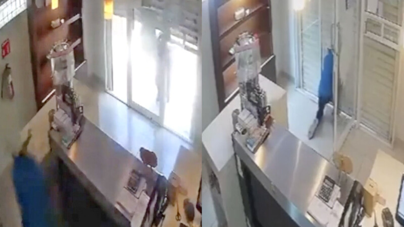 Empleada de pastelería en Campeche encierra a ladrón