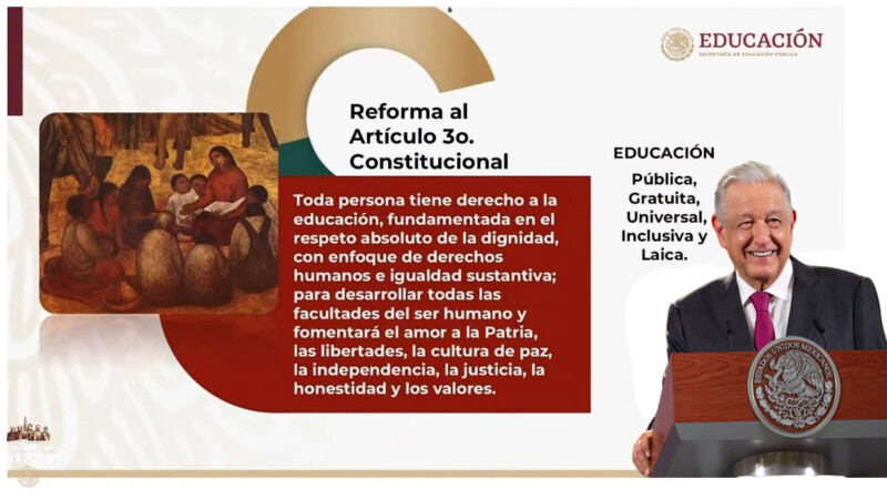 Oposición a Libros de Texto, es un “asunto dogmático”