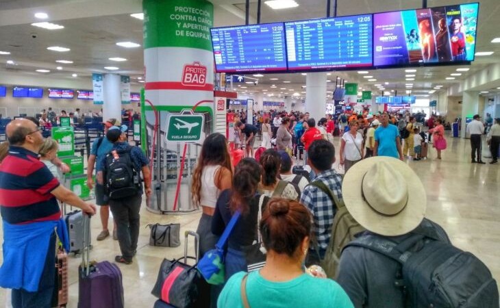 Llegará más turismo vía aérea a Quintana Roo para la temporada de invierno
