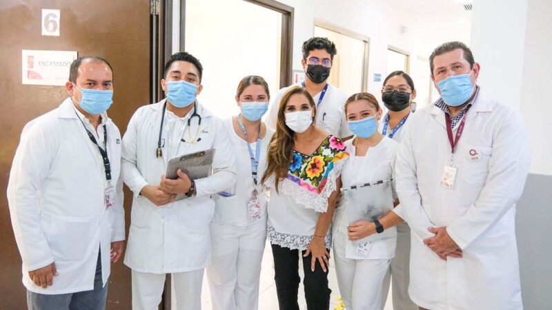 Dignifica Mara Lezama servicio en Hospital de Isla Mujeres con mayor inversión