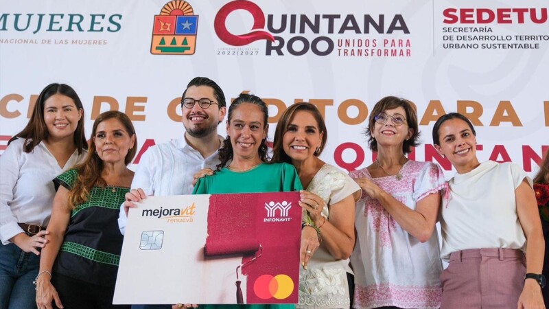 Quintana Roo impulsor de Mujer Infonavit, gracias a las gestiones de Mara Lezama