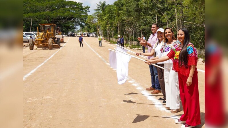 Da Mara Lezama banderazo del anhelado proyecto Puerta al Mar en Felipe Carrillo Puerto