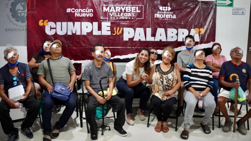 Continúa Marybel Villegas con el programa “Abre los Ojos con Marybel”