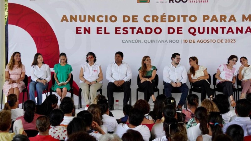 Marybel Villegas se suma al apoyo y empoderamiento de la mujer en Quintana Roo