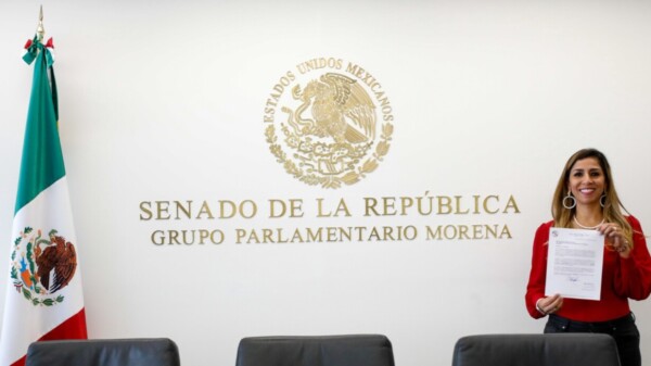 Marybel Villegas se postula a la presidencia del Senado