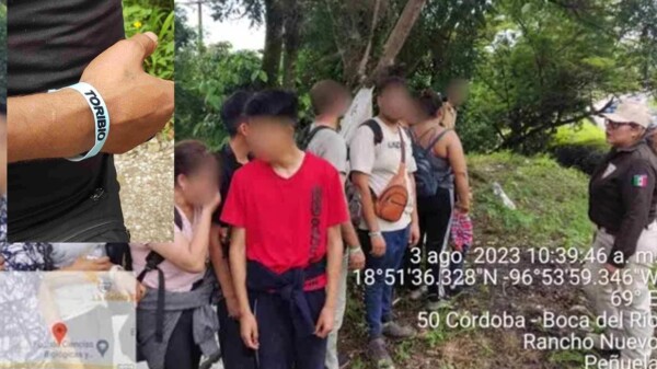 Polleros abandonan en un autobús a 89 migrantes en Veracruz