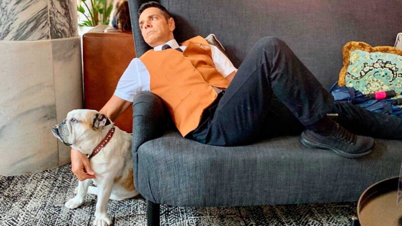 Muere Fiona, la perrita de 11 años de Eugenio Derbez