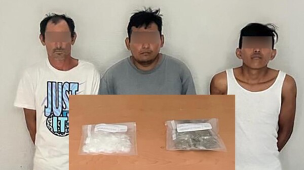 Caen tres presuntos narcomenudistas en Cancún