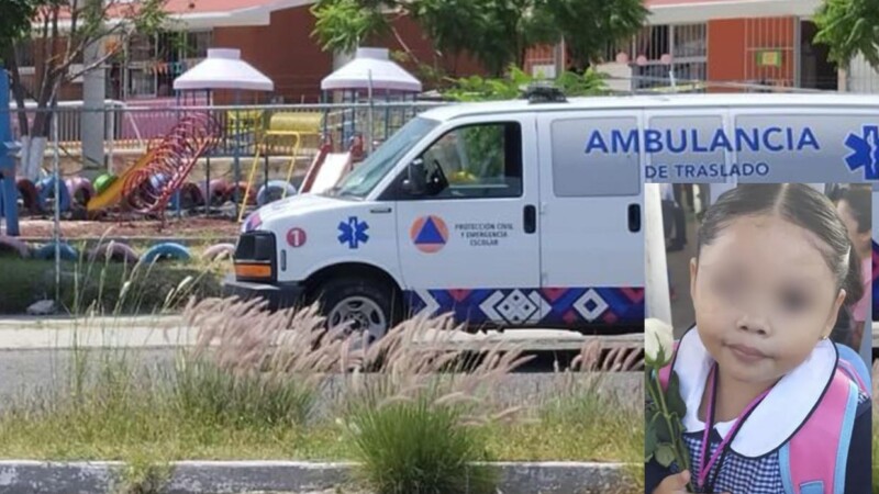 Muere niña en kínder de Querétaro al atorarse en una resbaladilla