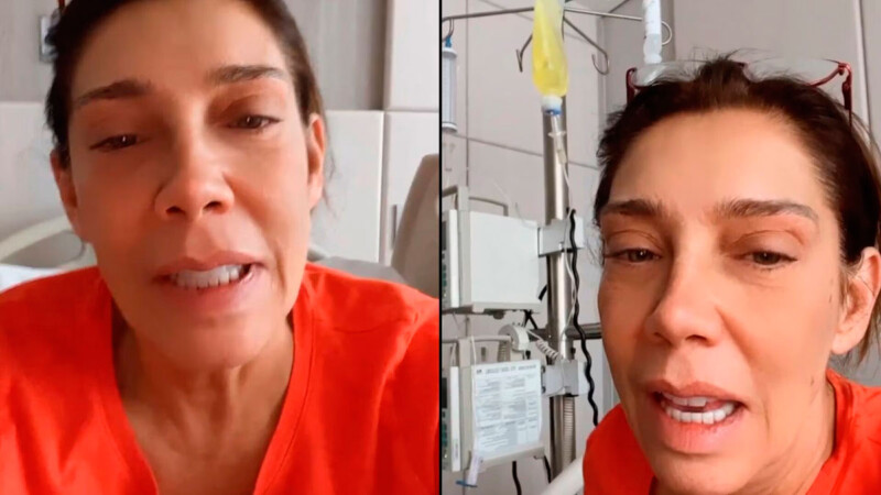 Por enfermedad en el estómago, Cynthia Klitbo es operada de emergencia