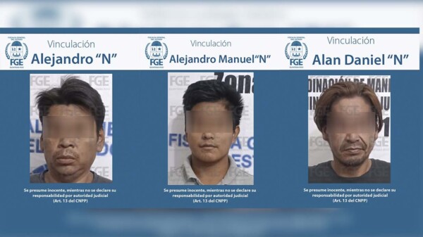 Vinculan a proceso a presuntos asesino de albañil en Cancún