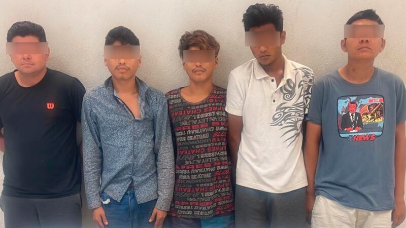 Desarticulan banda de extorsionadores y narcomenudistas, operaban en Solidaridad y Benito Juárez