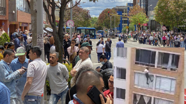 Violento sismo de 6.1 grados estremece a Bogotá y causa un muerto