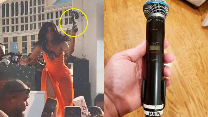 Subastan micrófono que Cardi B lanzó a fanática