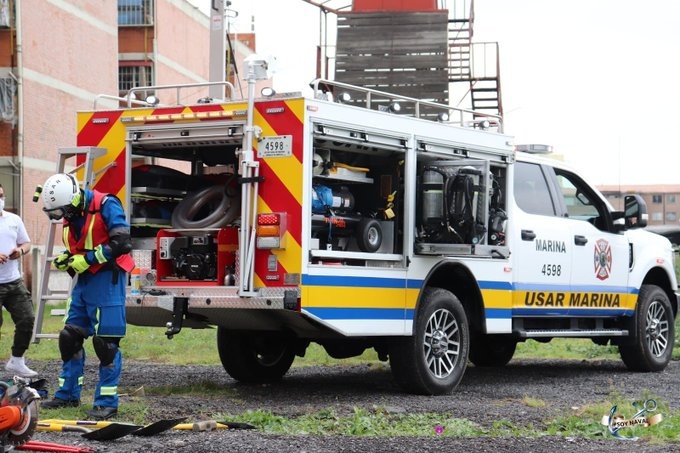 Unidad de la USAR Marina en imagen de archivo. Foto Semar