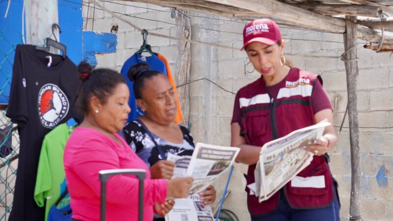 Invita Marybel Villegas a las mujeres a sumarse para construir juntas un Cancún nuevo