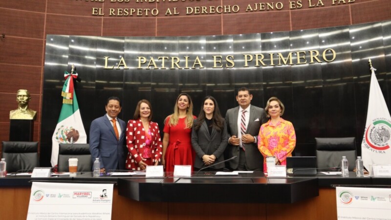 Marybel Villegas encabeza la presentación del reporte del Foro Nacional Sobre Feminicidio