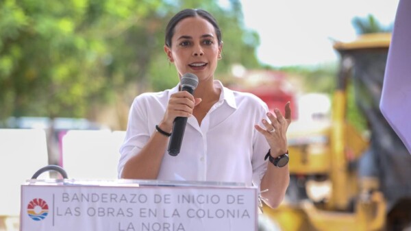Infraestructura para colonia 'La Noria', una obra de la esperanza con justicia social: Ana Paty Peralta.