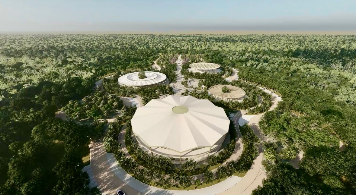 Se edifica la obra que tendrá espacios deportivos, comerciales y recreativos como: skatepark, juegos infantiles, gimnasio exterior y multicanchas.