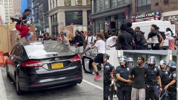 Influencer en Nueva York promete consolas Playstation 5 gratis y desata el caos