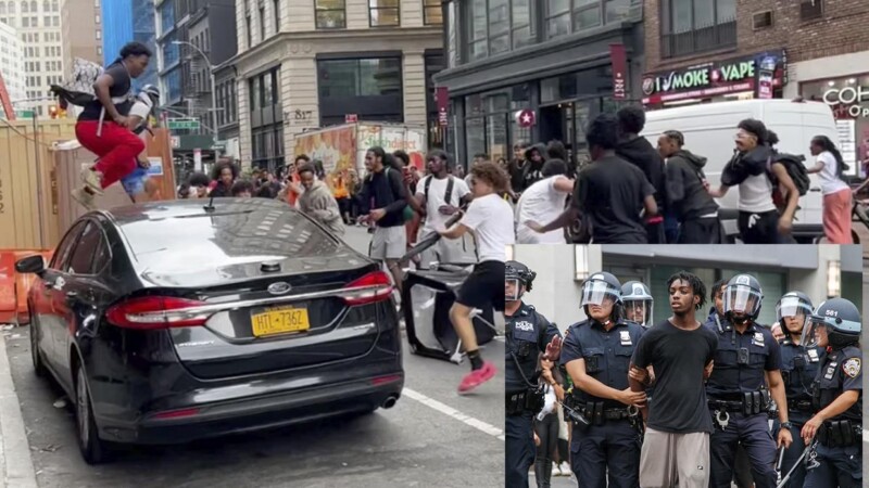 Influencer en Nueva York promete consolas Playstation 5 gratis y desata el caos