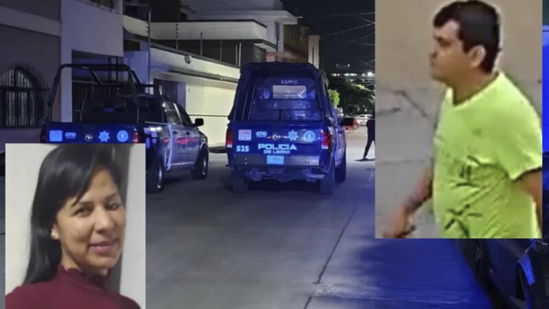 Catean presunta casa de feminicida de joven apuñalada en Guanajuato