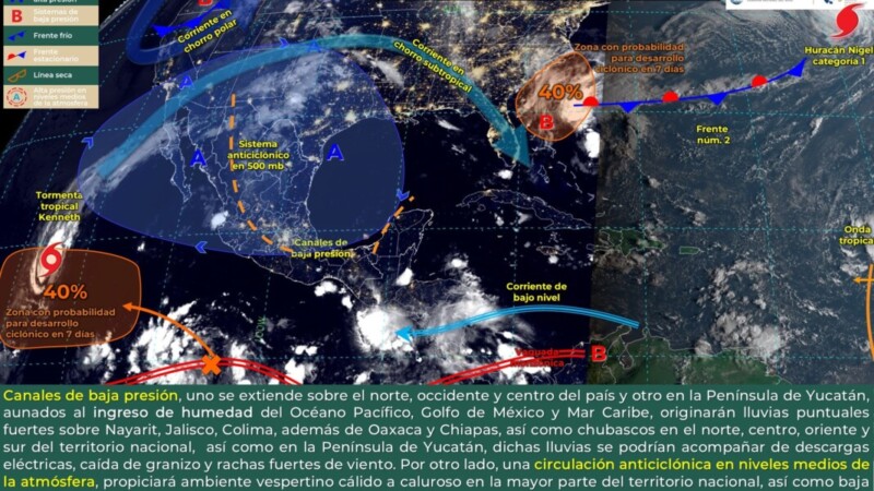 Pronóstico del clima para hoy jueves 21 de septiembre 2023 en Quintana Roo