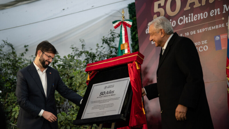 “Allende fue un humanista, víctima de canallas”; AMLO