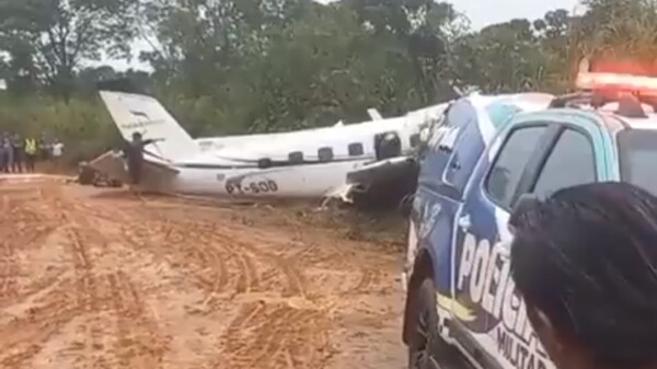 Deja 14 personas fallecidas accidente aéreo en Brasil