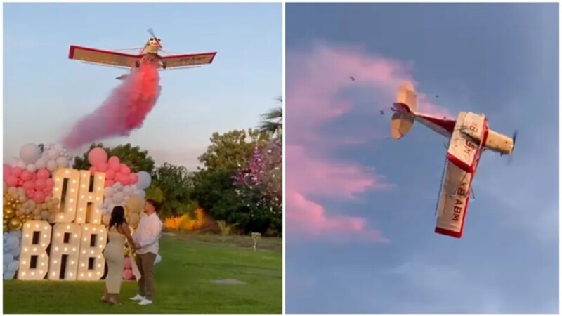 VIRAL: Tragedia en la revelación de sexo de un bebé (VIDEO)