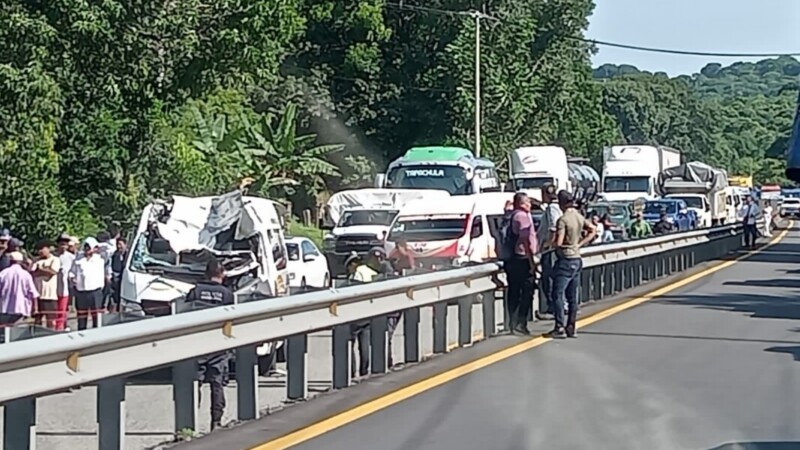 Accidente en Chiapas deja saldo de un fallecido, al parecer extranjero