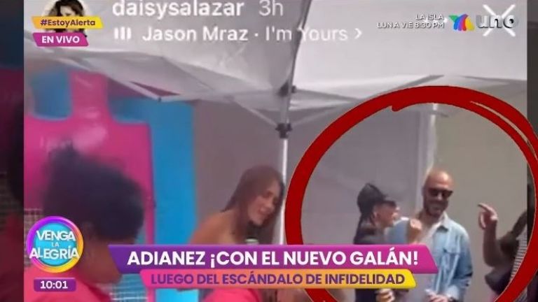 Adianez Hernández aparece junto a Augusto Bravo tras escándalo de infidelidad