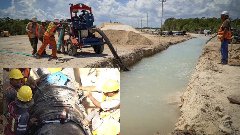 Deja ICA sin agua a cancunenses