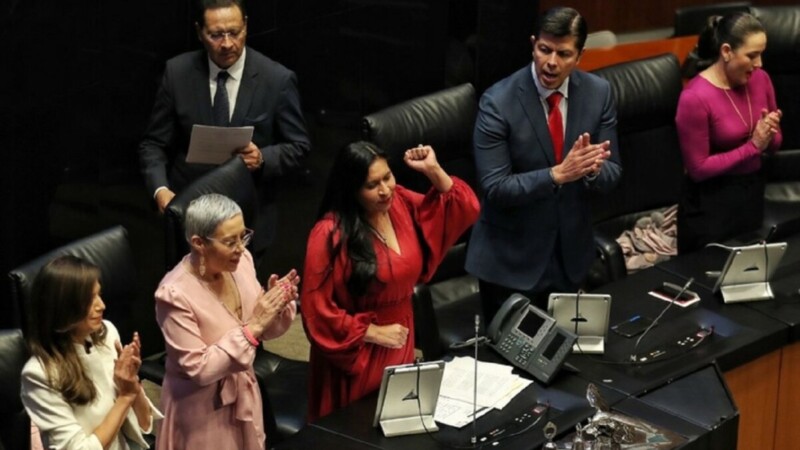 Ana Lilia Rivera, nueva presidenta del Senado de la República