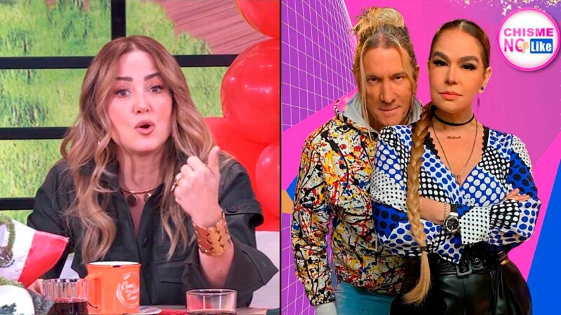 Andrea Legarreta explota contra "Chisme No Like" por rumores de infidelidad de Erik Rubín con Mónica Noguera