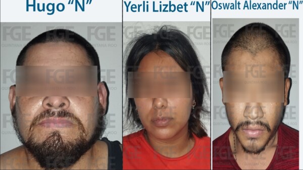 Caen tres robacarros que operaban en la avenida Huayacán de Cancún.