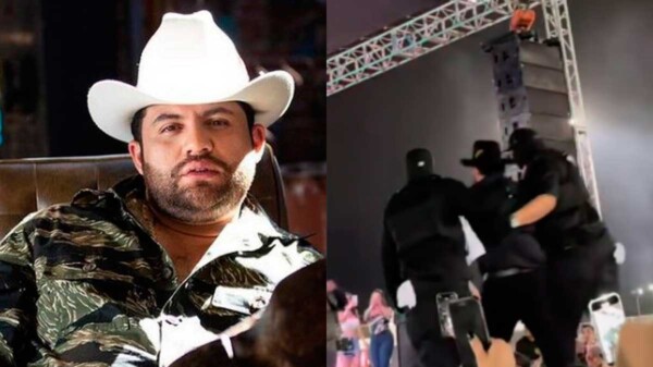 Video: Bajan del escenario a Luis R. Conriquez en un concierto en California