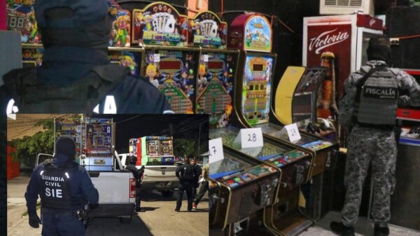 Les "cae" la mala suerte a casinos en Michoacán, desmantelan a 11