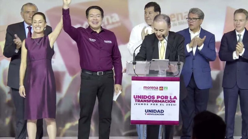 Es Claudia...Morena ya tiene candidata a la presidencia