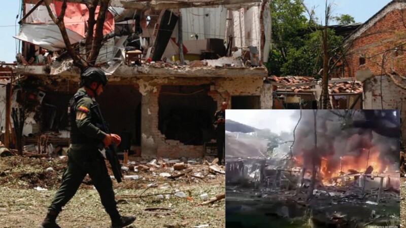 Explosión de coche bomba en Colombia deja 5 heridos