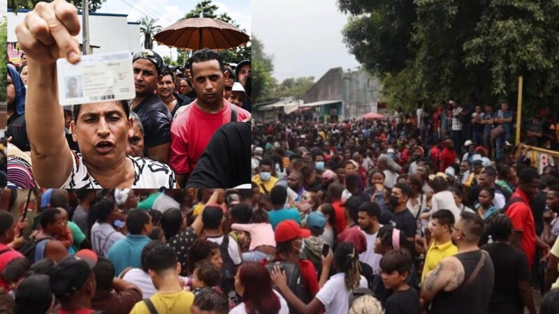 Migrantes colapsan Comisión Mexicana de Ayuda a Refugiados en Chiapas