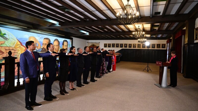 Delfina Gómez asume de forma oficial gubernatura mexiquense