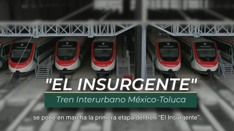 Tren “El Insurgente” será gratuito en septiembre