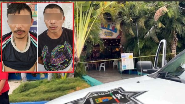 Detienen a dos por ataque a balazos contra restaurante en Cancún