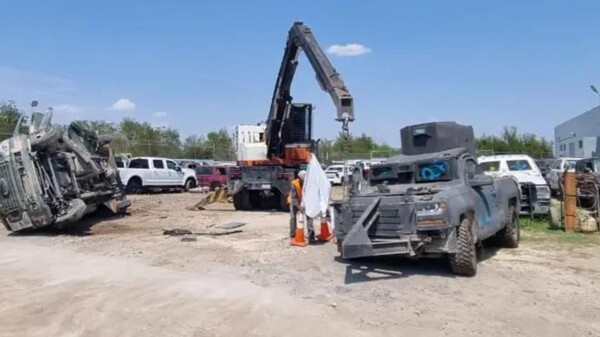 Destruye FGR 25 "monstruos" asegurados a la delincuencia organizada