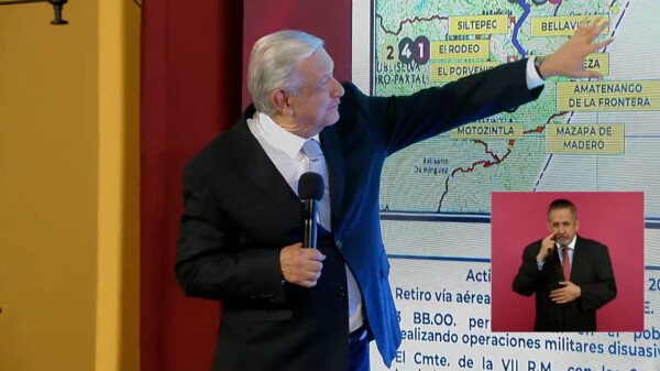 Chiapas, restablecen energía eléctrica; entidad menos violenta