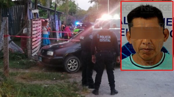 Aprehenden en Chetumal al presunto homicida de una pareja en Subteniente López.