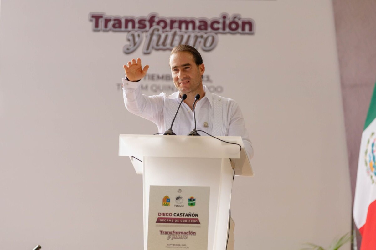 La 4T avanza en Tulum con la determinación de cerrar las brechas de desigualdad: Diego Castañón; rinde el edil su Informe de Gobierno.