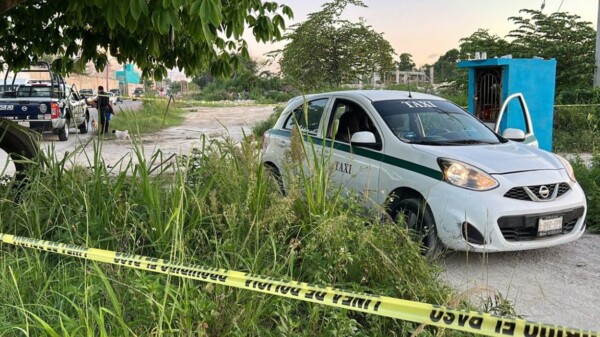 Intentaron ejecutan a un taxista de Cancún